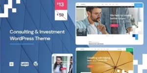 Consultum | Corporate Business Investments WordPress Theme 1.0.1破解版主题