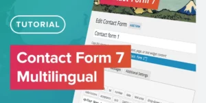 Contact Form 7 Multilingual 1.2.0破解版插件