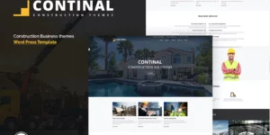 Continal Construction Business WordPress Theme 1.5.0破解版主题