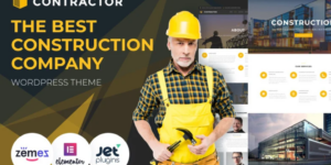 Contractor Architecture Construction Company WordPress Elementor 1.0破解版主题