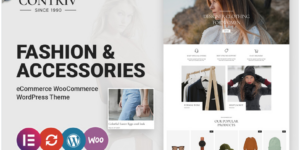 Contriv Fashion and Accessories WooCommerce Theme 1.0.0破解版主题