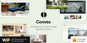 Convex Architecture Interior Design WordPress Theme 1.0破解版主题