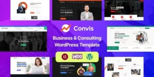 Convis Consulting Business WordPress Theme 1.0.3破解版主题