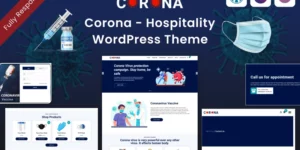 Corona Hospitality WordPress Theme 1.00破解版主题