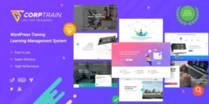 CorpTrain | Corporate Training WordPress Theme 3.3.8破解版主题