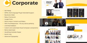 Corporate Business Consulting WordPress Theme 1.0.0破解版主题
