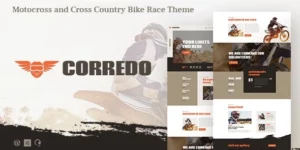 Corredo | Bike Race Sports Events WordPress Theme 1.1.9破解版主题