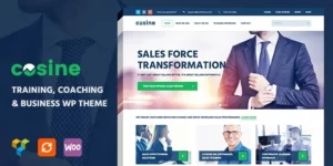 Cosine Training Coaching WordPress Theme 1.0.7破解版主题