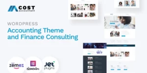 Cost Accountant WordPress Accounting Theme and Finance Consulting WordPress Theme 1.0.1破解版主题