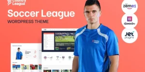Counter Leagua Soccer League WordPress Theme 1.2.6破解版主题