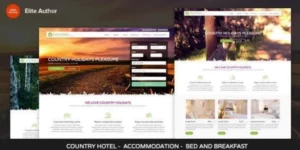 CountryHolidays – WordPress Country Hotel And Bed 1.0破解版主题