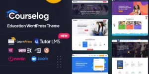 Courselog Education WordPress Theme 1.3.4破解版主题