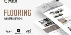 Coverur Flooring Company Multipurpose Minimal WordPress Elementor Theme WordPress Theme 1.0.0破解版主题