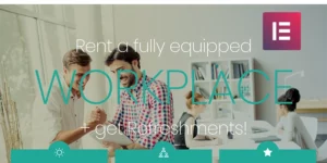 Cozy Desks Coworking WordPress Elementor Theme WordPress Theme 1.0.0破解版主题