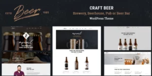 Craft Beer Brewery Pub WordPress Theme 1.4.8破解版主题