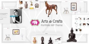 Crafts Arts Handmade Artist WordPress 2.0破解版主题