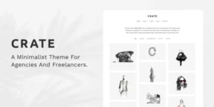 Crate Minimalist WordPress Theme 1.1.2破解版主题