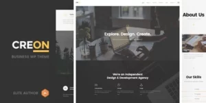Creon Business WordPress Theme 1破解版主题