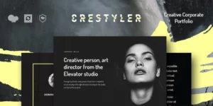 Crestyler Creative Portfolio WordPress Theme 1.0破解版主题