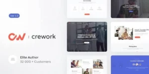 Crework | Coworking and Creative Space WordPress Theme 1.1.4破解版主题