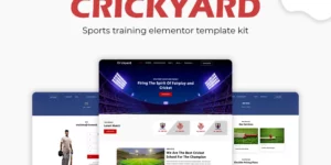 Crickyard Sport Club Elementor WordPress theme WordPress Theme 1.4破解版主题