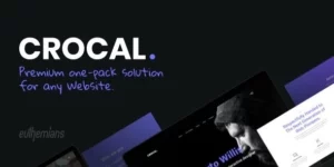 Crocal Responsive Multi-Purpose WordPress Theme 2.0.9破解版主题