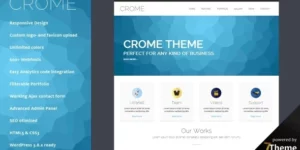 Crome – Multipurpose WordPress Theme 1.1破解版主题