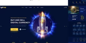 CrypTop ICO Landing and CryptoCurrency WordPress 1.0.6破解版主题