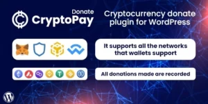CryptoPay Donate Cryptocurrency donate plugin for WordPress 1.3.1破解版插件
