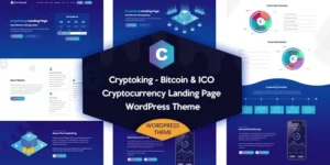 Cryptoking Bitcoin ICO Theme 2.0.9破解版主题