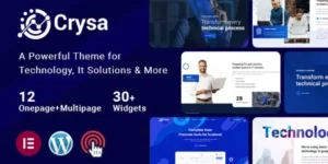 Crysa IT Solutions WordPress 1.0.4破解版主题