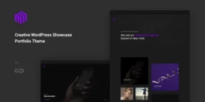 Cubez Creative WordPress Showcase Portfolio Theme 1.3破解版主题
