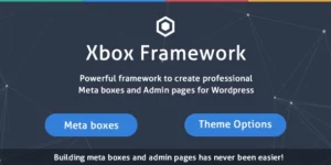 Custom Fields Options Plugin for WordPress Xbox Framework 1.4.8破解版插件