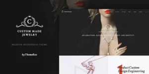 Custom Made | Jewelry Manufacturer and Store WordPress Theme 1.1.12破解版主题