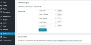 Custom Rest Endpoints for WP Rest API | Rest Routes Pro 5.0破解版插件