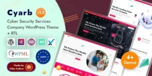 Cyarb Cyber Security Services Company WordPress Theme 2.0破解版主题