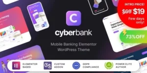 Cyberbank Business and Finance WordPress Theme 1.0.4破解版主题