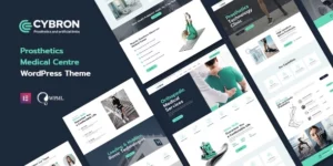 Cybron Prosthetics Medical Center WordPress Theme 1.0.1破解版主题