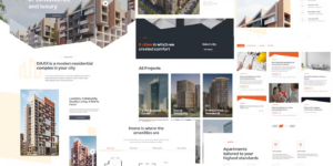 DAXX Apartment Complex WordPress Theme 1.0破解版主题