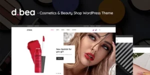 DBea Cosmetics Beauty Shop WordPress Theme 1.0破解版主题