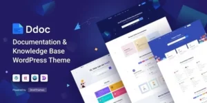 DDoc Documentation and Knowledgebase WordPress Theme 1.0.6破解版主题