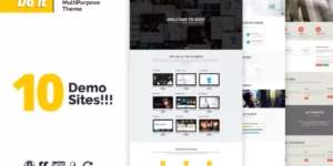 DOIT Creative Agency MultiPurpose Theme 1.6破解版主题