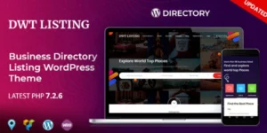 DWT Directory Listing WordPress Theme 3.2.7破解版主题