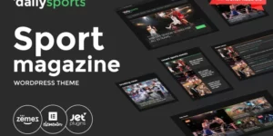 DailySports Sport Magazine WordPress Theme 1.0.1破解版主题