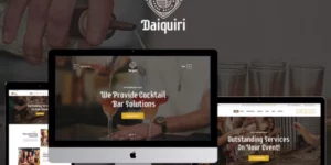 Daiquiri Bartender Services Catering WordPress Theme 1.1.2破解版主题