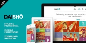 Daisho Flexible WordPress Portfolio Theme 4.0破解版主题