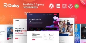 Daisy Creative Agency WordPress Theme 1.0破解版主题