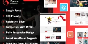 Dance Academy WordPress Theme 1.0.0破解版主题
