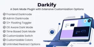 Darkify WordPress Dark Mode Plugin 1.0.3破解版插件