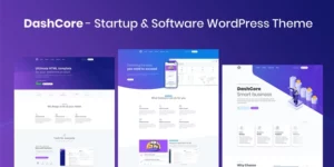 DashCore Startup Software WordPress Theme 1.0破解版主题